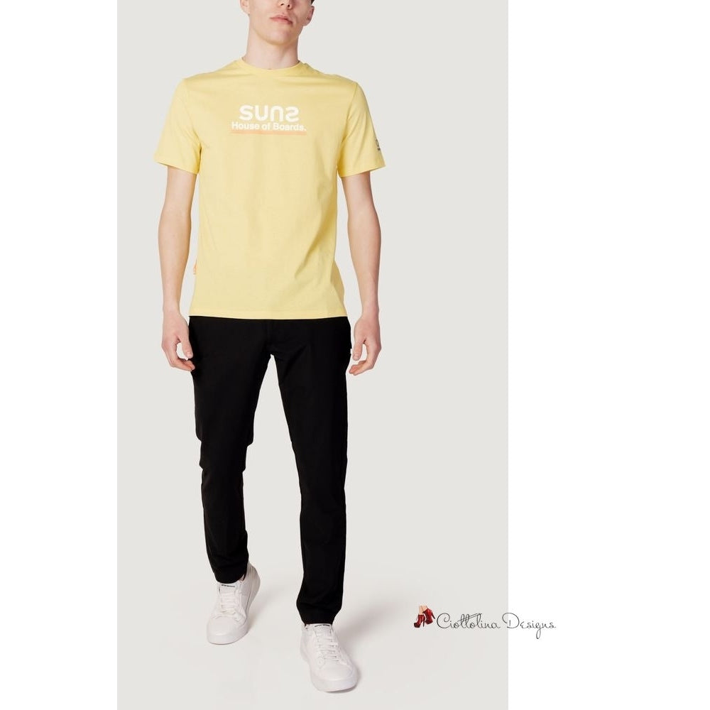 Yellow Cotton T-Shirt