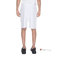 White Cotton Short