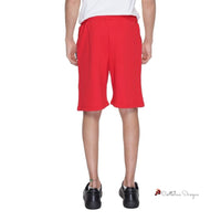 Red Cotton Short