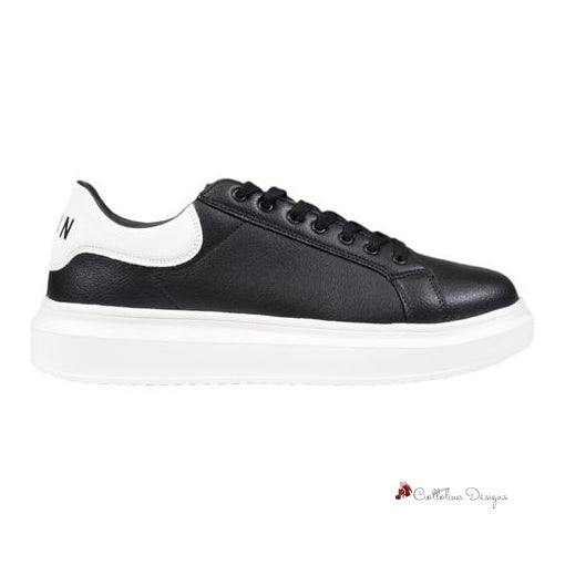 Black Fabric Sneaker