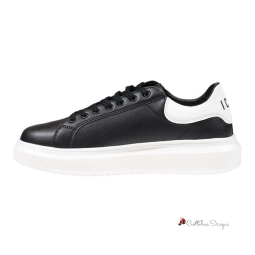 Black Fabric Sneaker