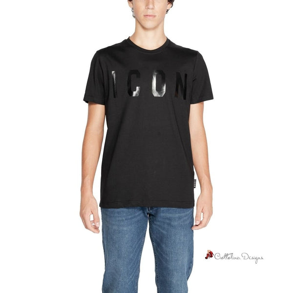 Black Cotton T-Shirt