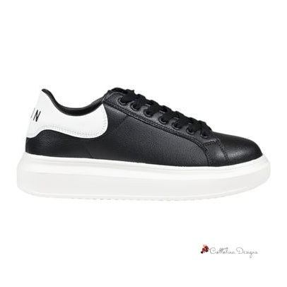 Black Fabric Sneaker