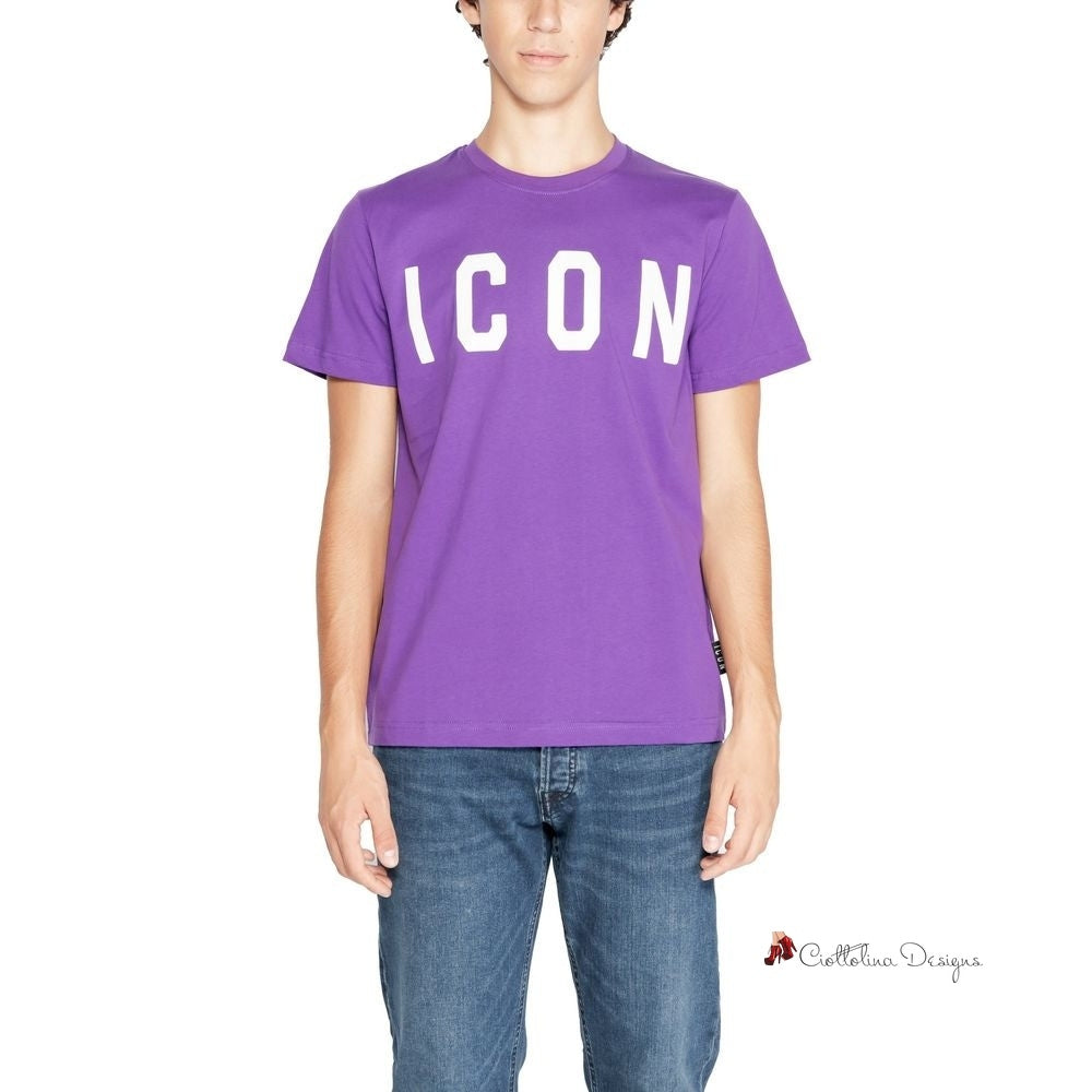 Purple Cotton T-Shirt