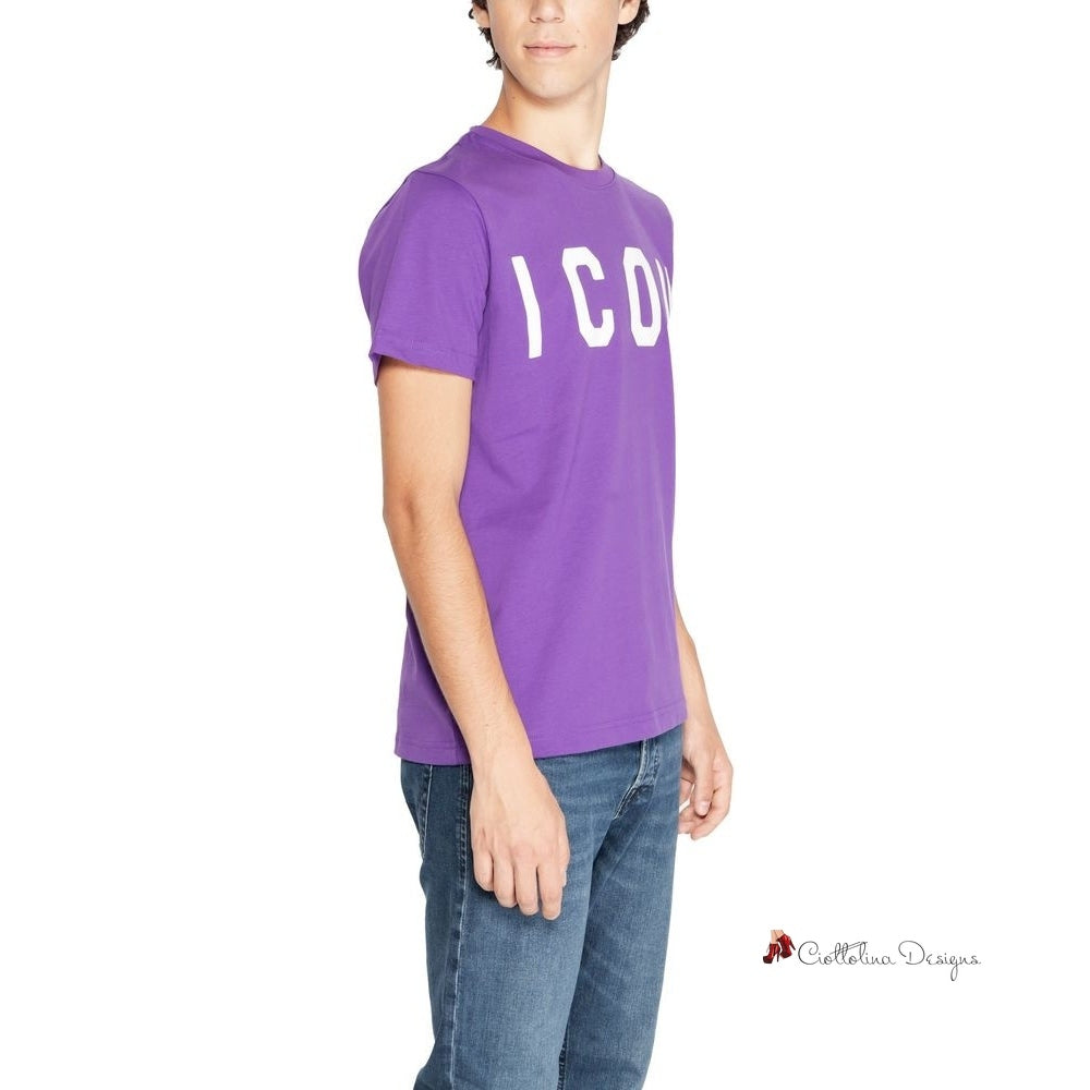 Purple Cotton T-Shirt