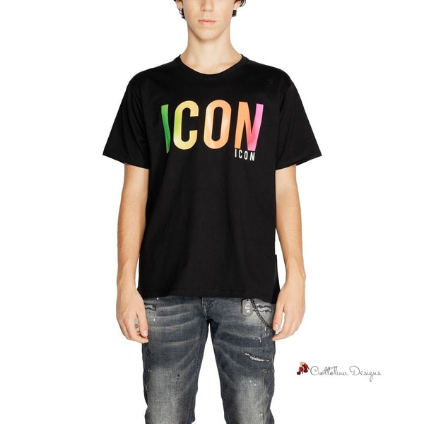 Black Cotton T-Shirt