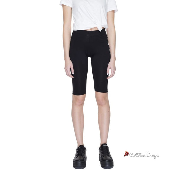 Black Cotton Short