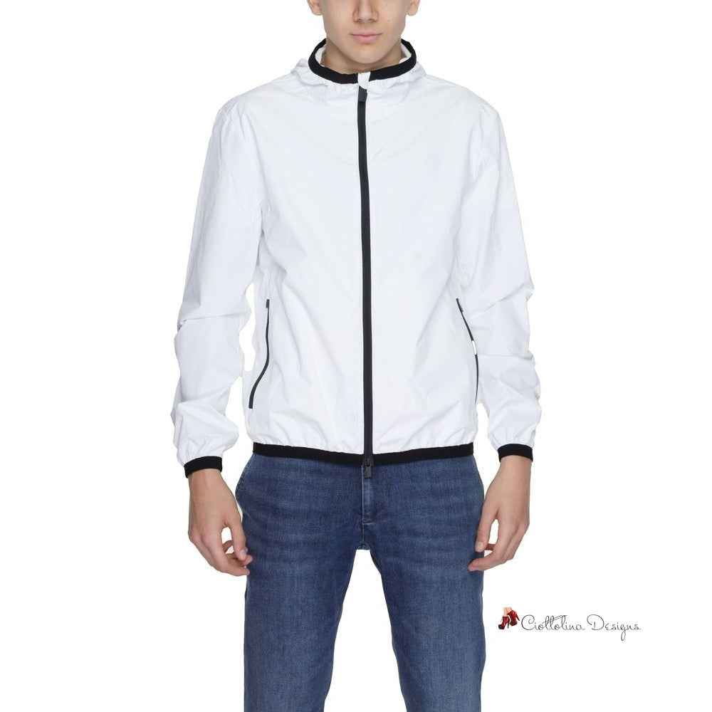 White Polyester Jacket