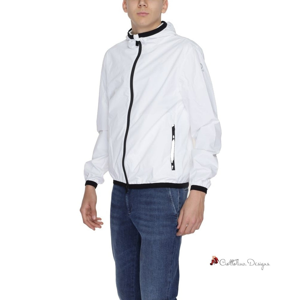 White Polyester Jacket