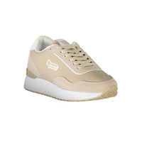 Beige Polyester Sneaker