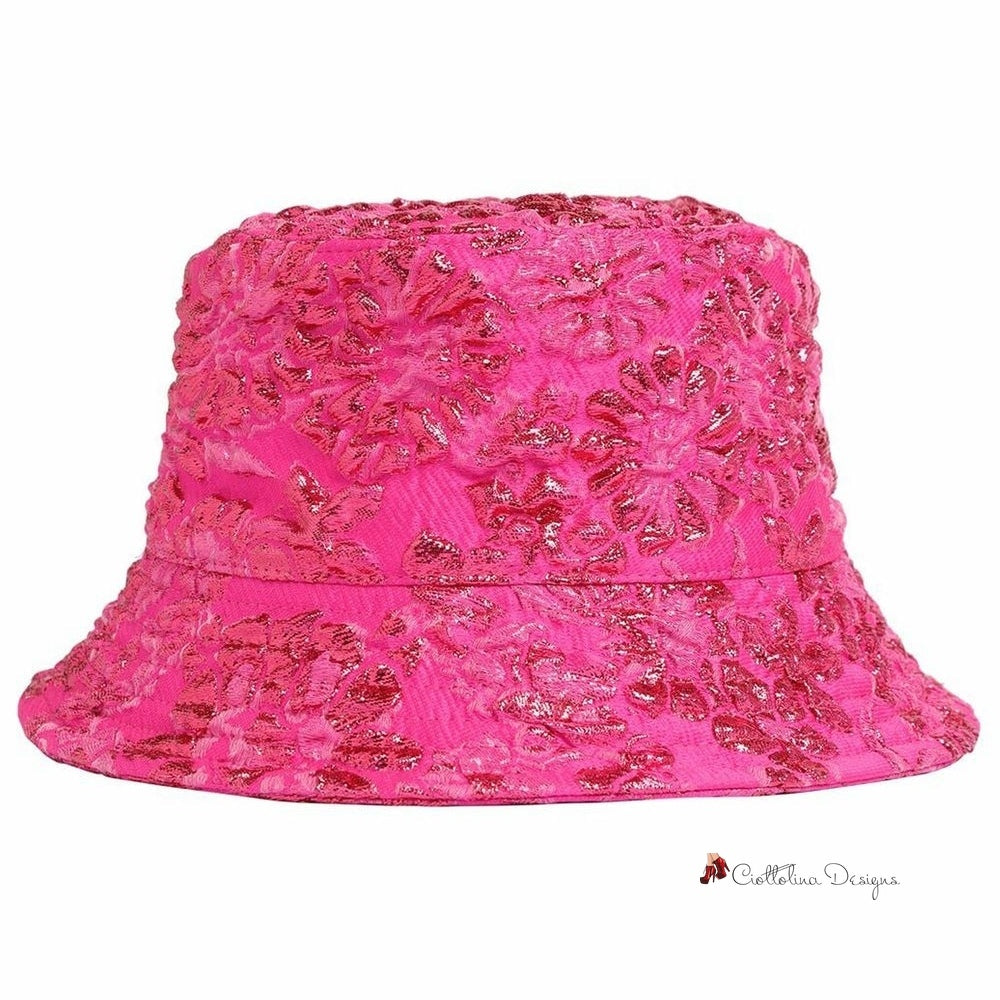 Fuchsia Polyester Hat