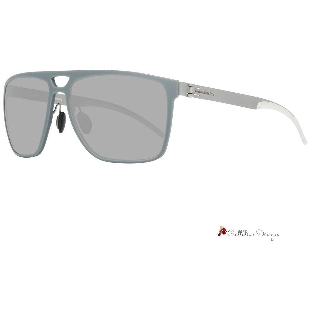 Gray Metal Sunglasses