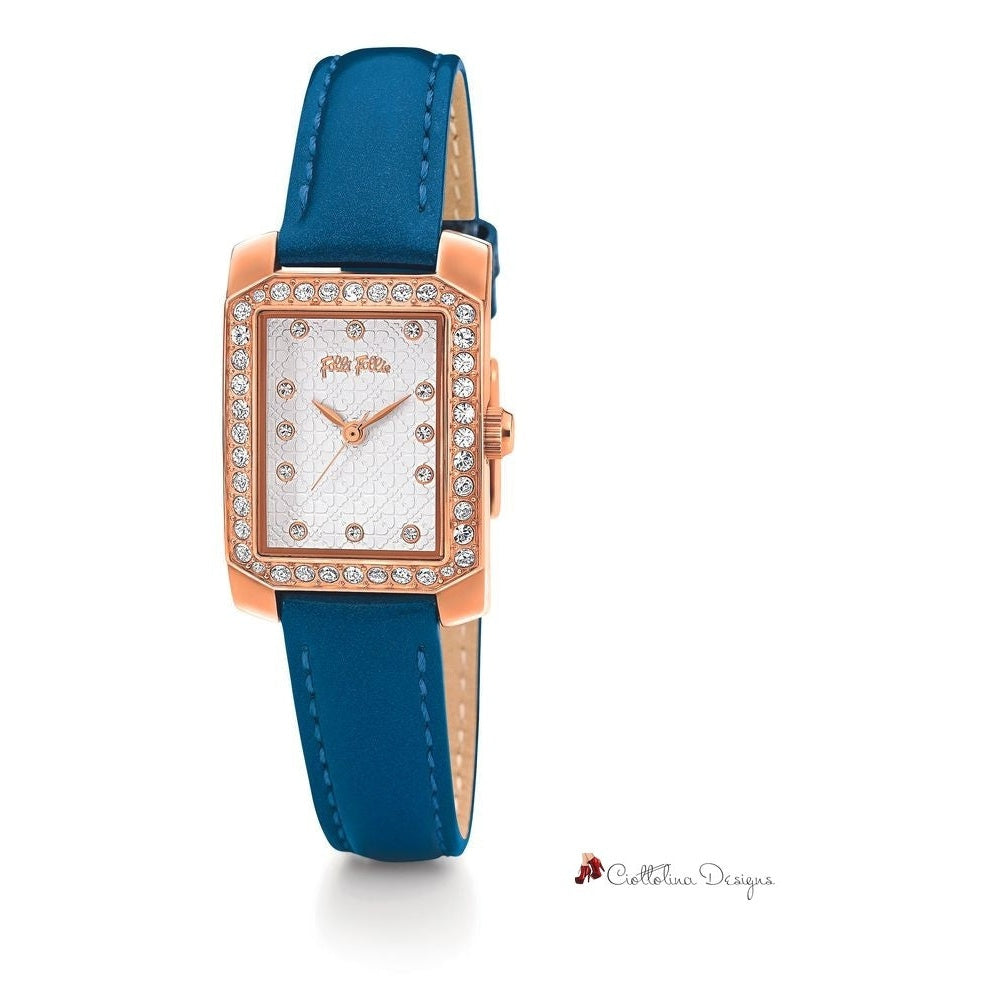 Blue Leather Watch