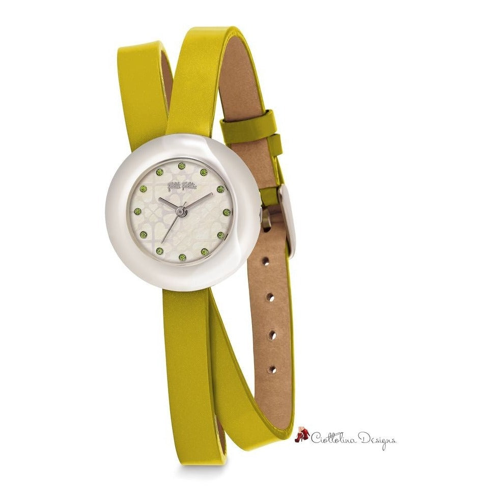 Yellow Leather Watch