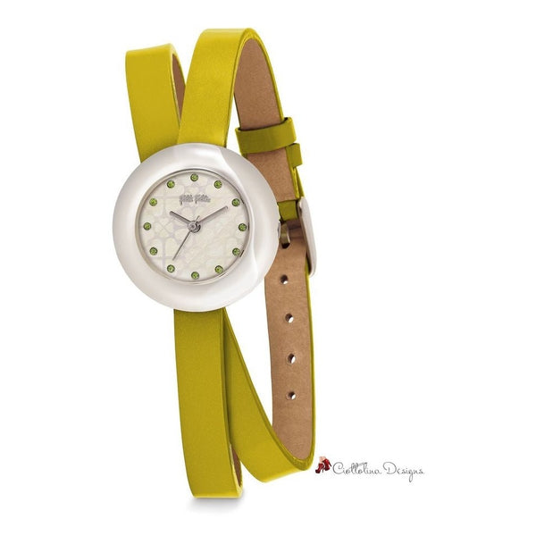 Yellow Leather Watch