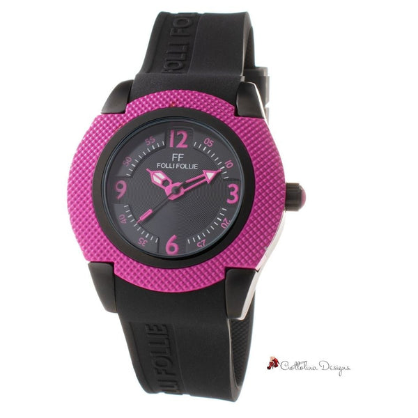 Black Silicone Watch