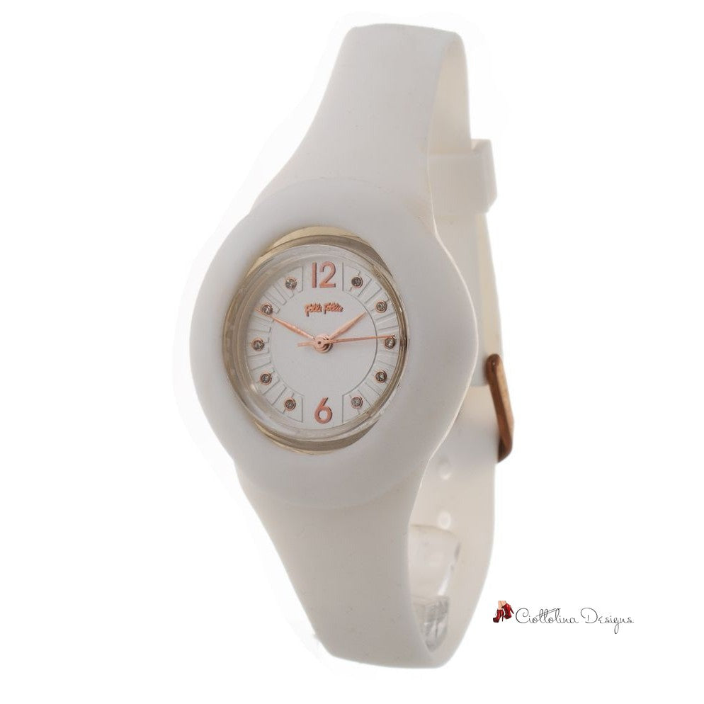 White Silicone Watch