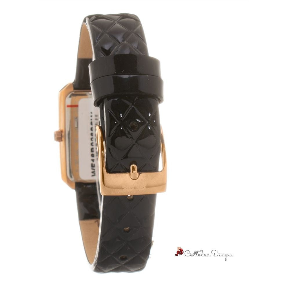 Black Leather Watch