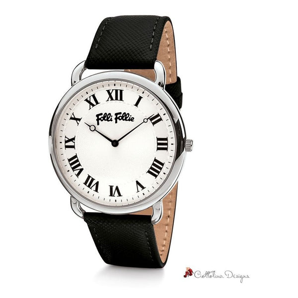 Black Leather Watch