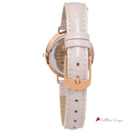 Beige Leather Watch