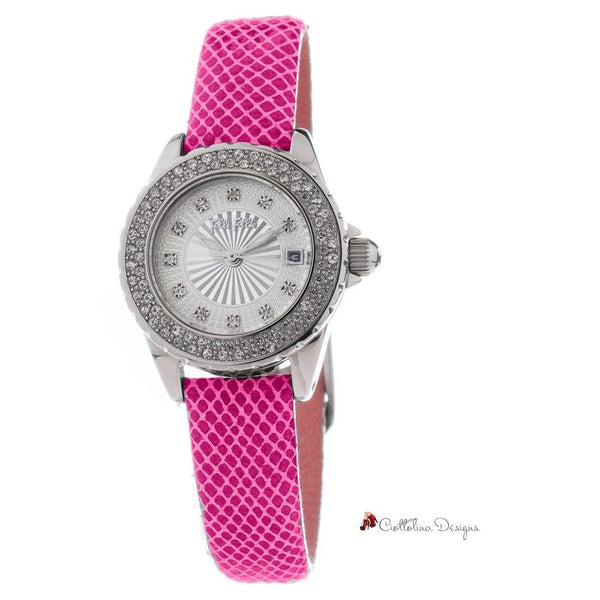 Multicolor Leather Watch