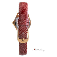 Red Leather Watch