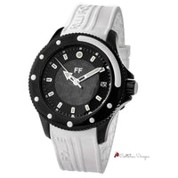 White Stainless Steel Watch