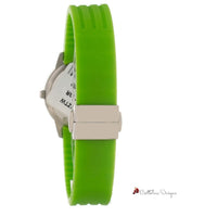 Green Silicone Watch