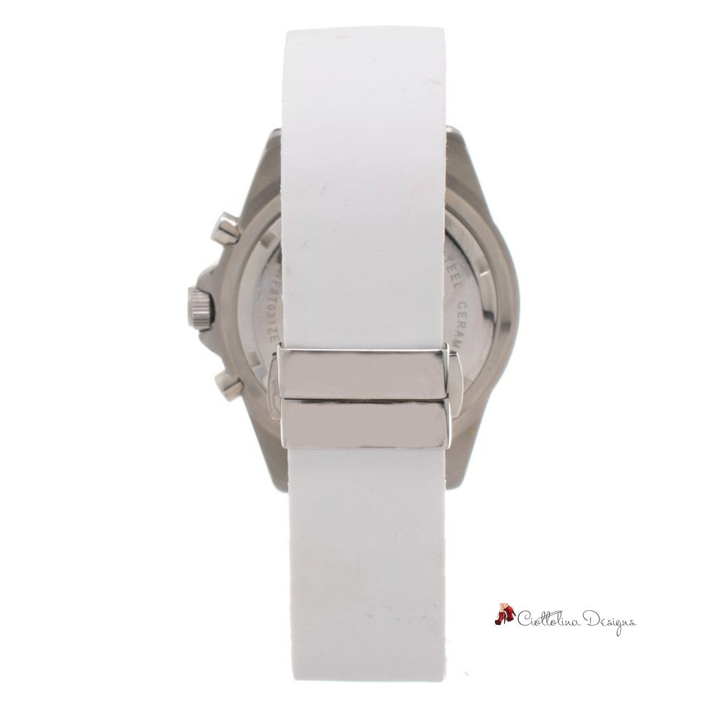 White Silicone Watch