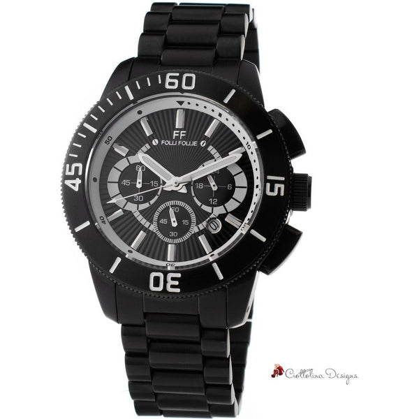 Black Stainless Steel Watch