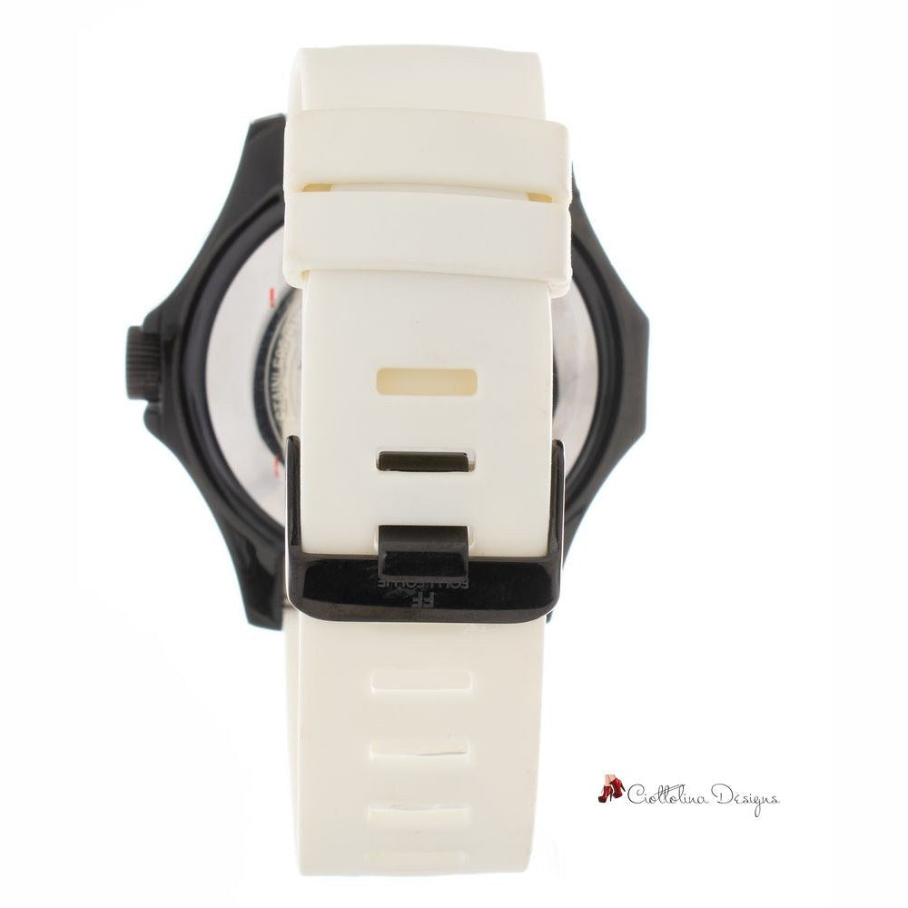 White Silicone Watch