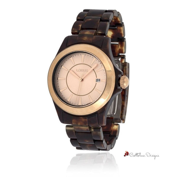 Brown Plastic Watch