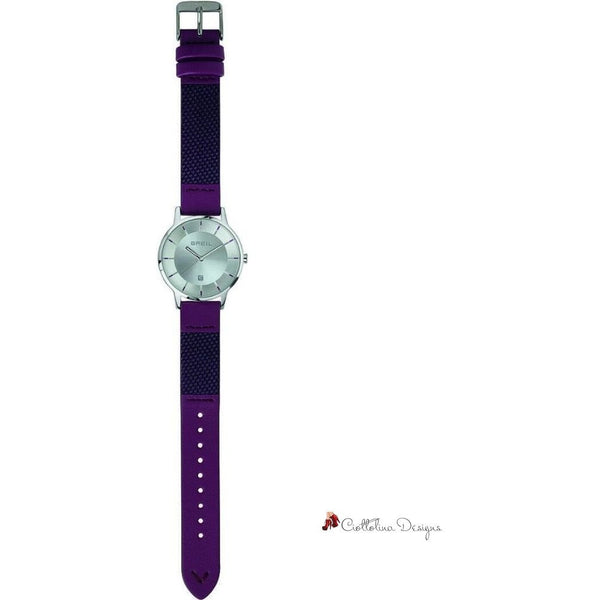 Purple Fabric Watch