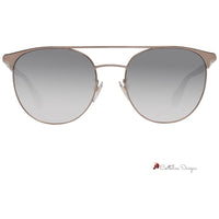 Bronze Metal And Plastic Sunglasses