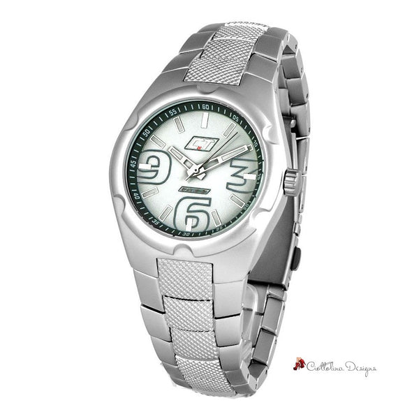 Silver Polycarbonate Watch