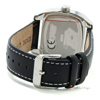 Black Leather Watch