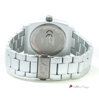 Silver Aluminum Watch