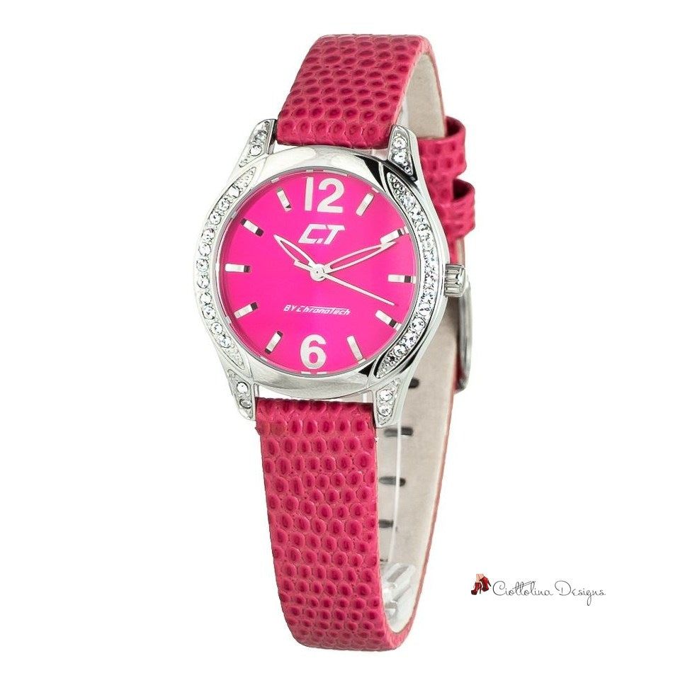 Multicolor Leather Watch