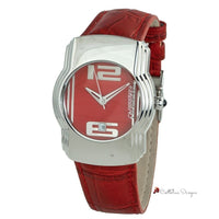 Red Leather Watch