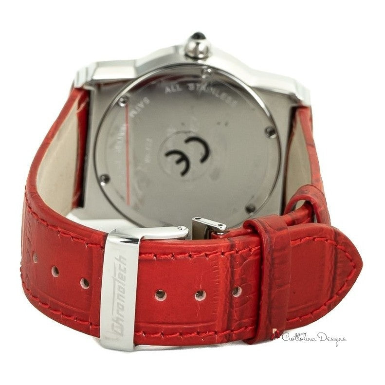 Red Leather Watch