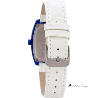 White Leather Watch