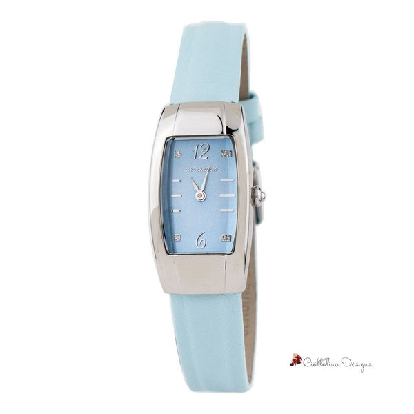 Blue Leather Watch