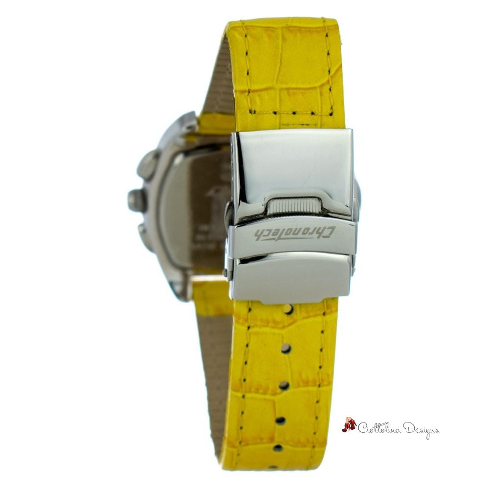 Yellow Leather Watch