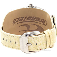 Beige Leather Watch