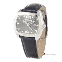 Black Leather Watch