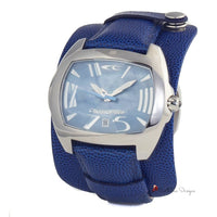 Blue Leather Watch