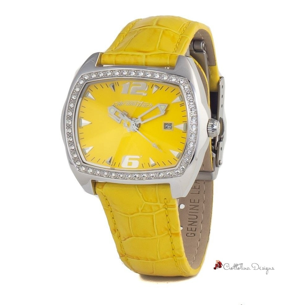 Yellow Leather Watch