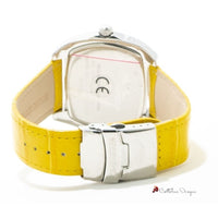 Yellow Leather Watch