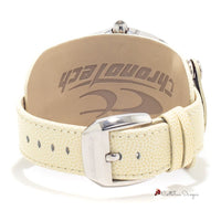 Beige Leather Watch