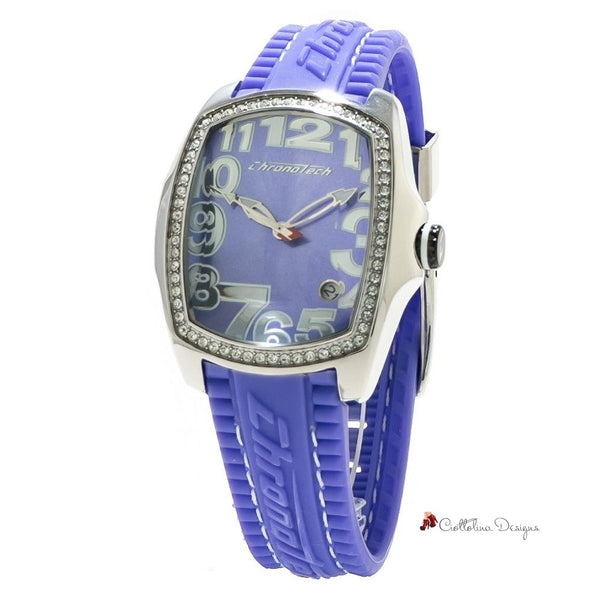 Blue Rubber Watch